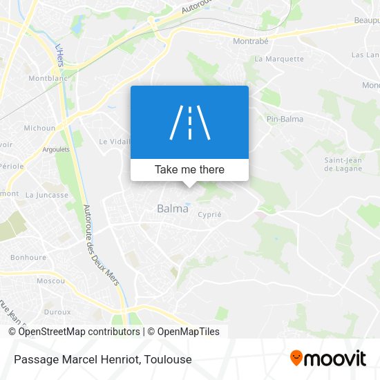 Passage Marcel Henriot map
