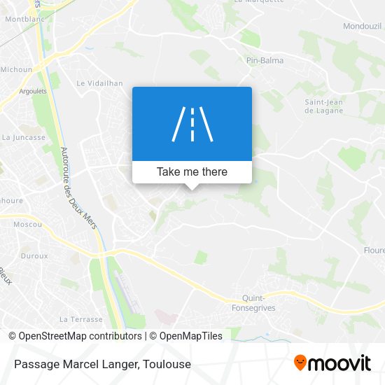 Passage Marcel Langer map