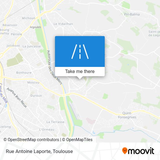 Rue Antoine Laporte map