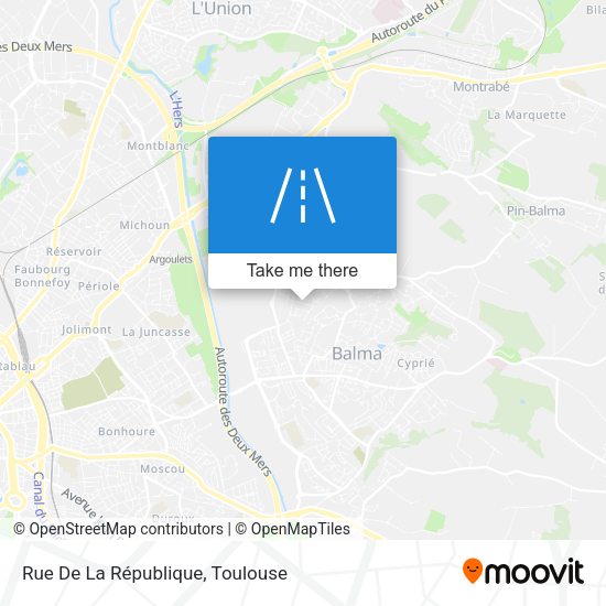 Rue De La République map