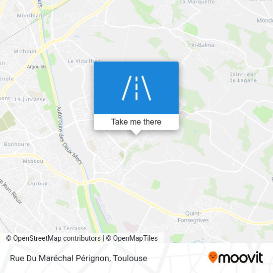 Rue Du Maréchal Pérignon map