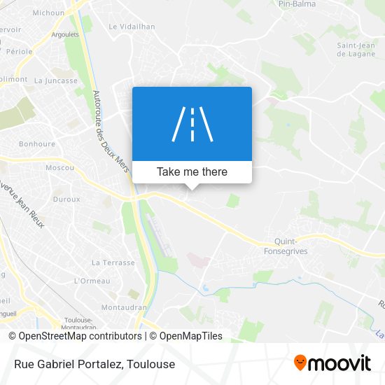 Rue Gabriel Portalez map