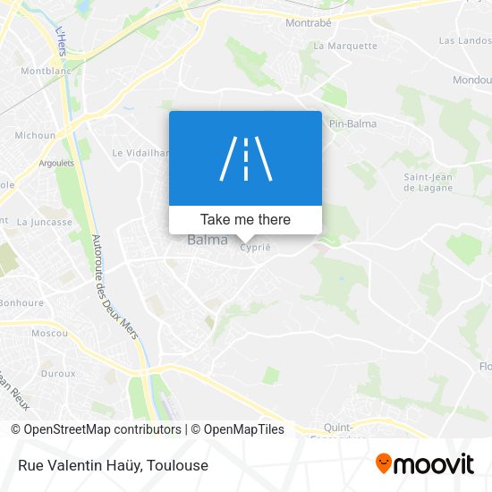 Rue Valentin Haüy map