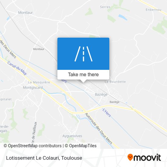 Lotissement Le Colauri map