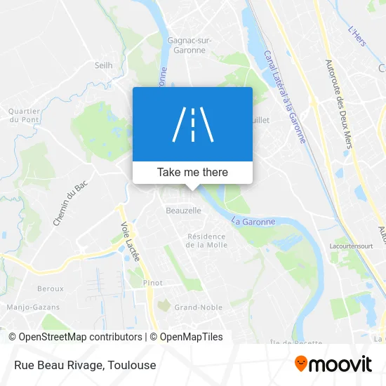 Rue Beau Rivage map