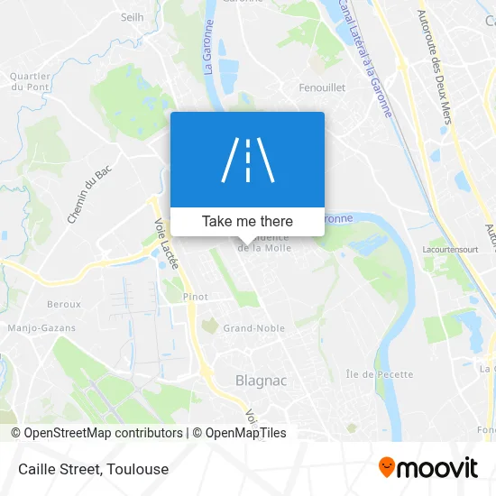 Rue De La Caille map