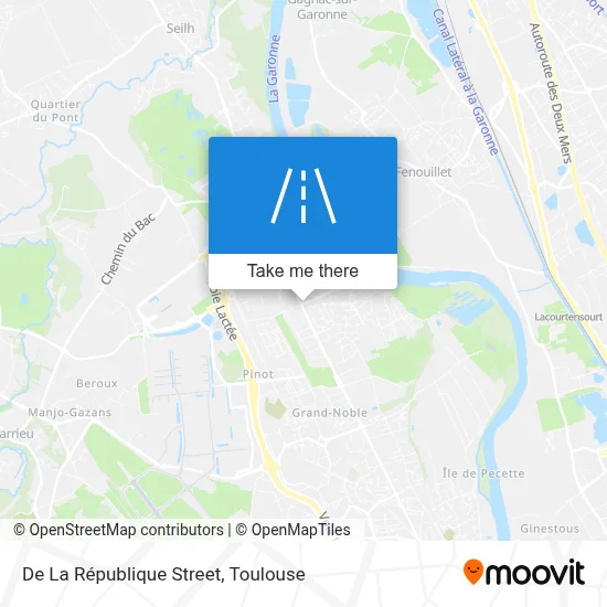 Rue De La République map