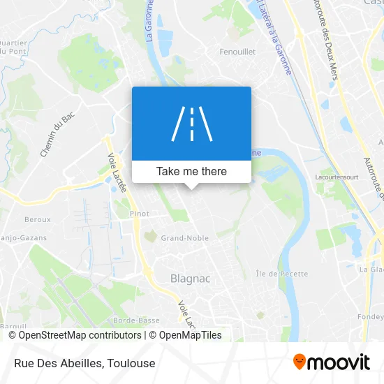 Rue Des Abeilles map