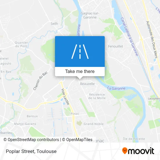 Rue Des Peupliers map
