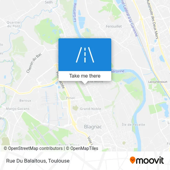 Rue Du Balaïtous map