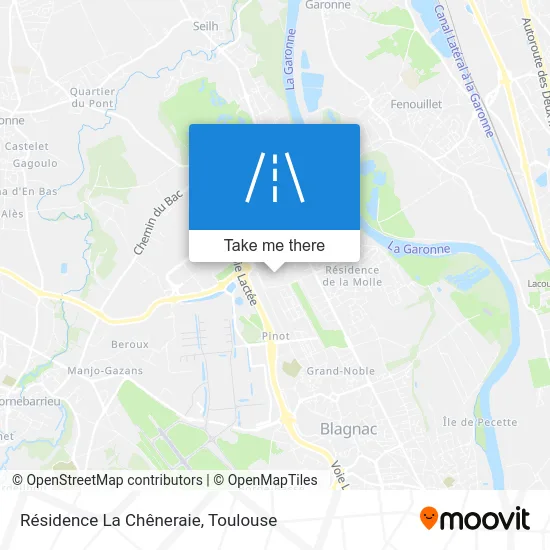 Résidence La Chêneraie map