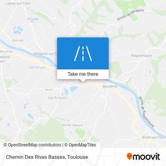 Chemin Des Rives Basses map