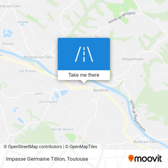 Impasse Germaine Tillion map