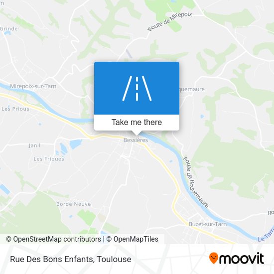 Rue Des Bons Enfants map