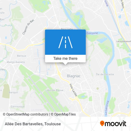 Allée Des Bartavelles map