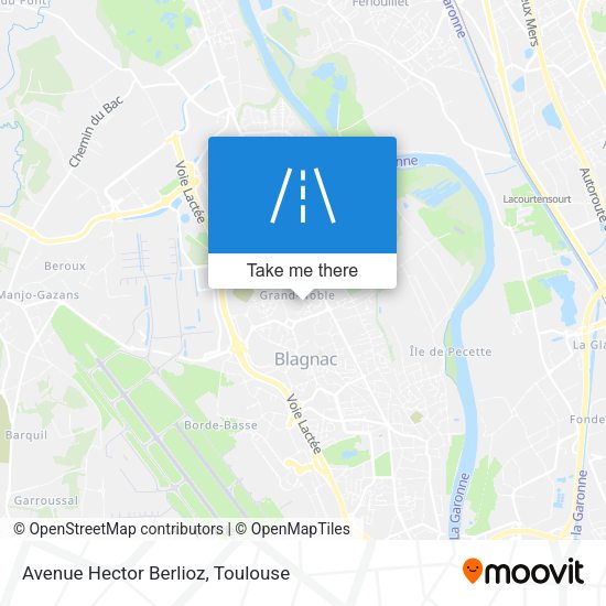 Avenue Hector Berlioz map