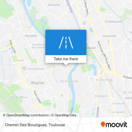 Chemin Des Bouzigues map