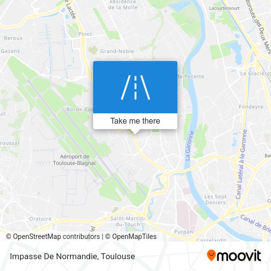 Impasse De Normandie map