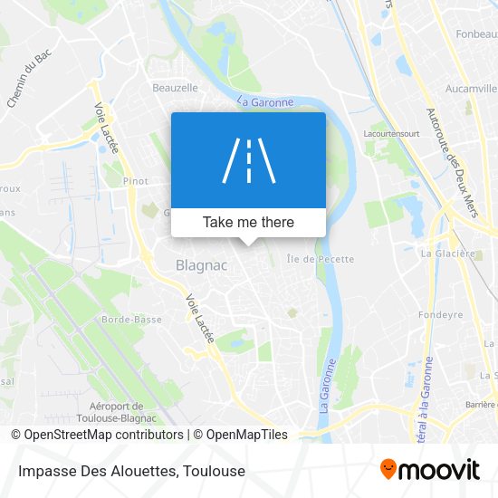 Impasse Des Alouettes map