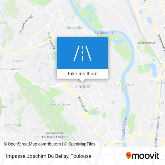 Impasse Joachim Du Bellay map