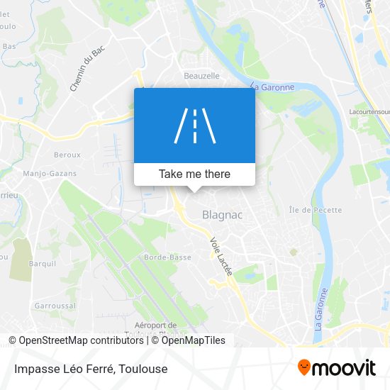 Impasse Léo Ferré map