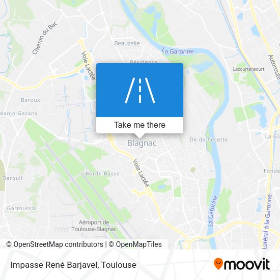 Impasse René Barjavel map