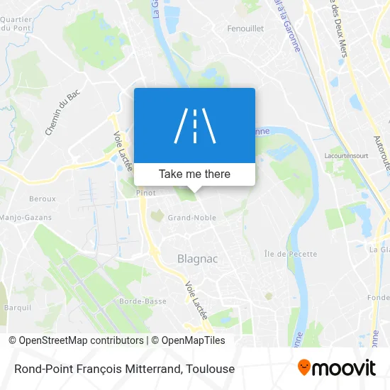 Rond-Point François Mitterrand map