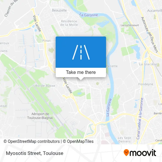 Rue Des Myosotis map