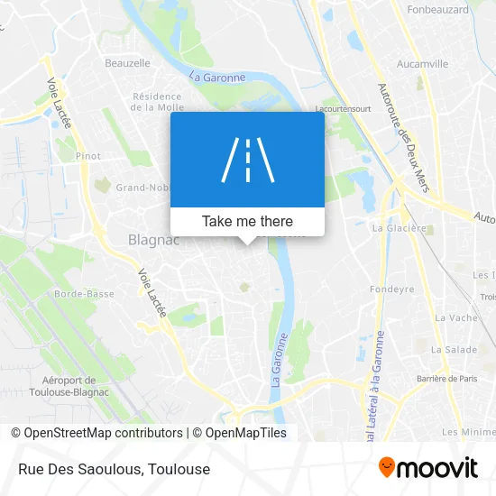 Rue Des Saoulous map