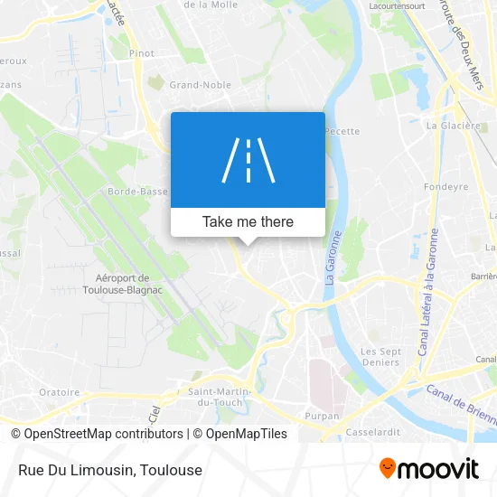 Rue Du Limousin map