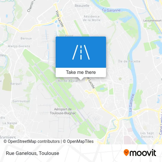 Rue Ganelous map