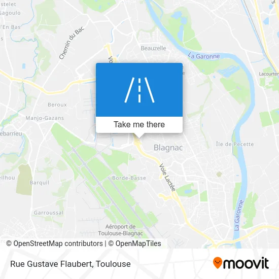 Rue Gustave Flaubert map