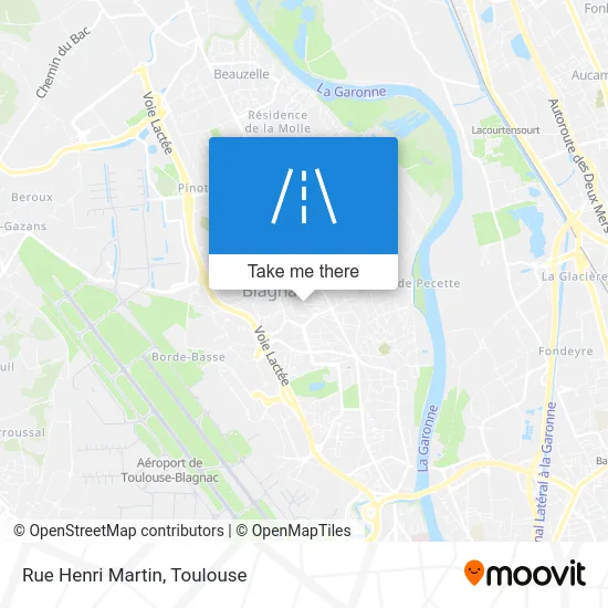 Rue Henri Martin map