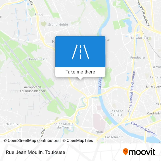 Rue Jean Moulin map