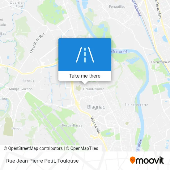Rue Jean-Pierre Petit map