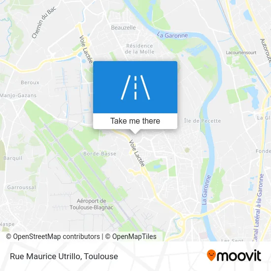 Rue Maurice Utrillo map