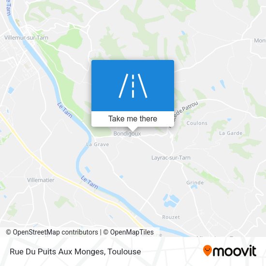 Rue Du Puits Aux Monges map