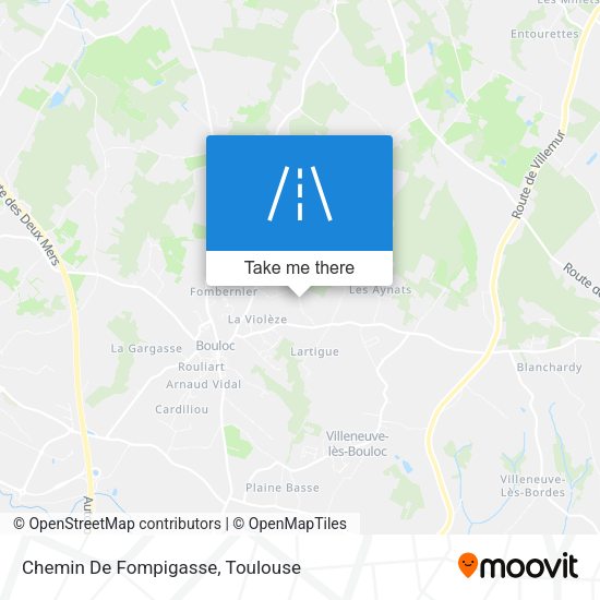 Chemin De Fompigasse map