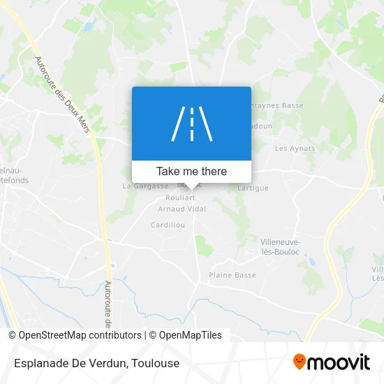 Esplanade De Verdun map
