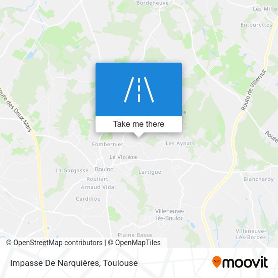 Impasse De Narquières map