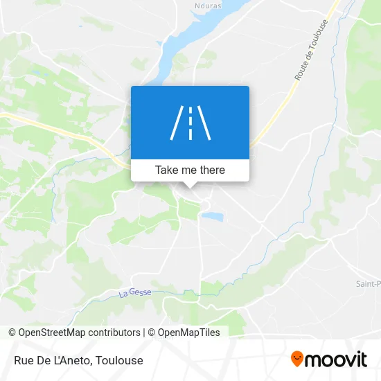 Rue De L'Aneto map