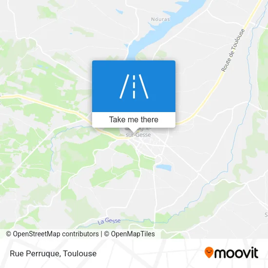 Rue Perruque map
