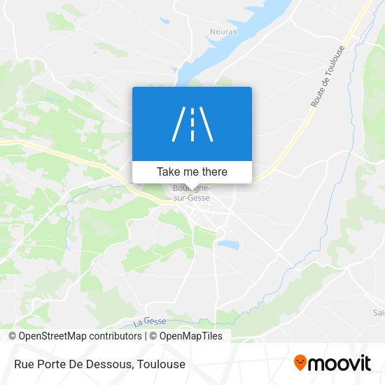 Rue Porte De Dessous map