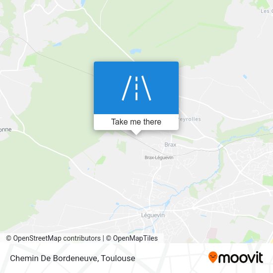 Chemin De Bordeneuve map