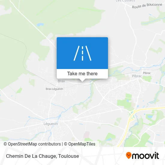 Chemin De La Chauge map