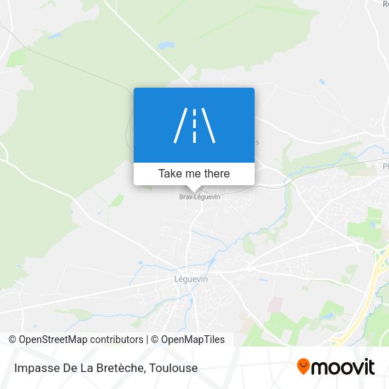 Impasse De La Bretèche map
