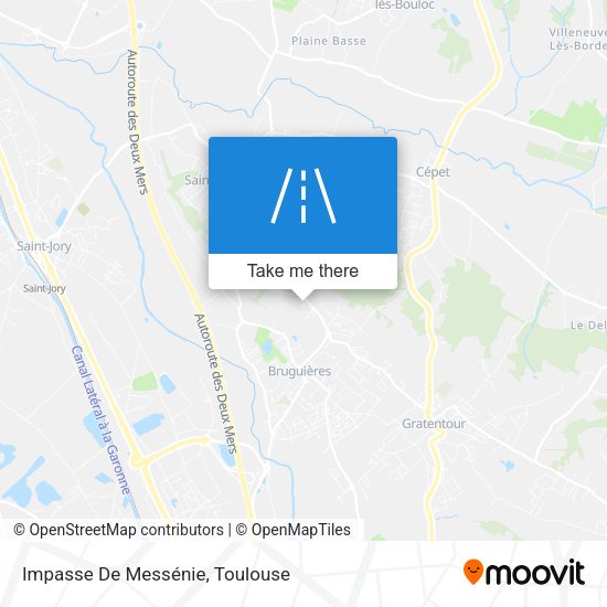 Impasse De Messénie map