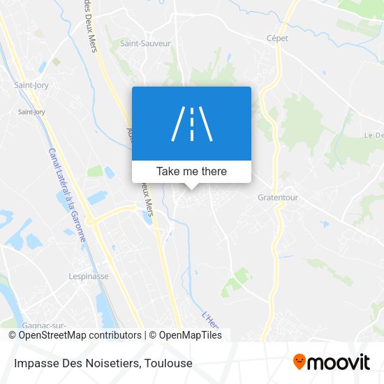 Impasse Des Noisetiers map