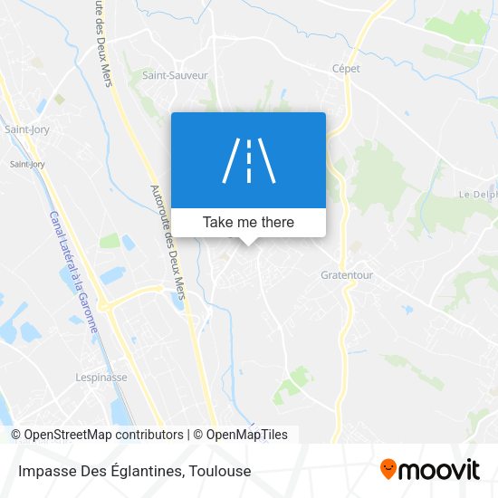 Impasse Des Églantines map