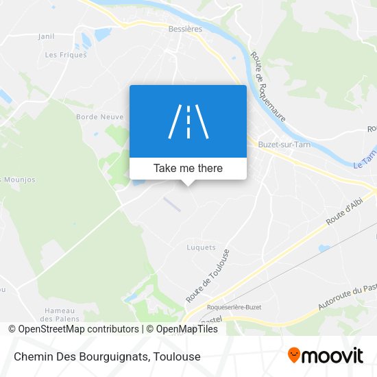 Chemin Des Bourguignats map